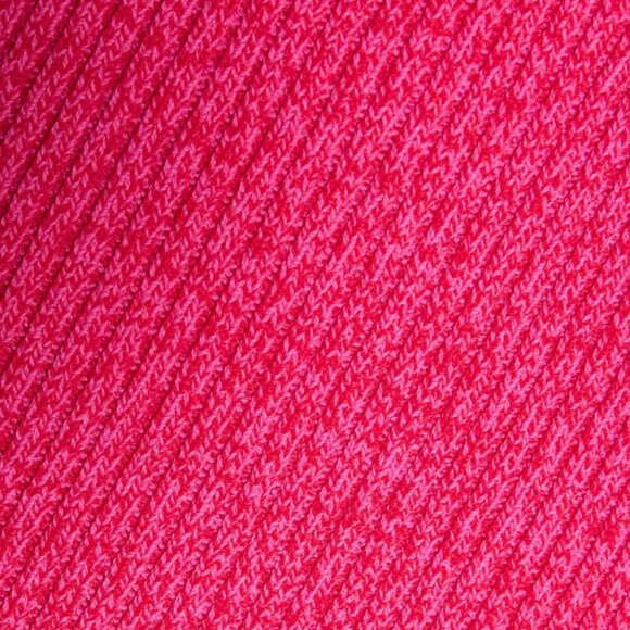 EUC Ganni Marled Ribbed Knit Midi Dress Fuchsia Pink Long Sleeve Stretch Small - Picture 4 of 16